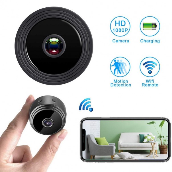 Camera siêu nhỏ A9  wifi quay đêm mới nhất